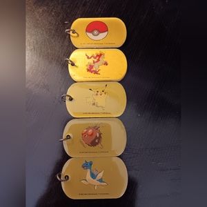 POKEMON DOG TAGS